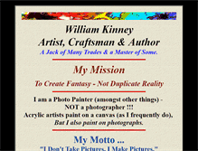 Tablet Screenshot of billkinney-photopainter.com